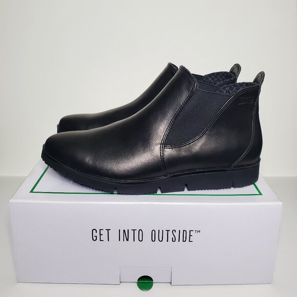 COUGAR Women’s SASS Waterproof Pull-on Ankle Bootie Size 10 Black - Picture 2 of 6